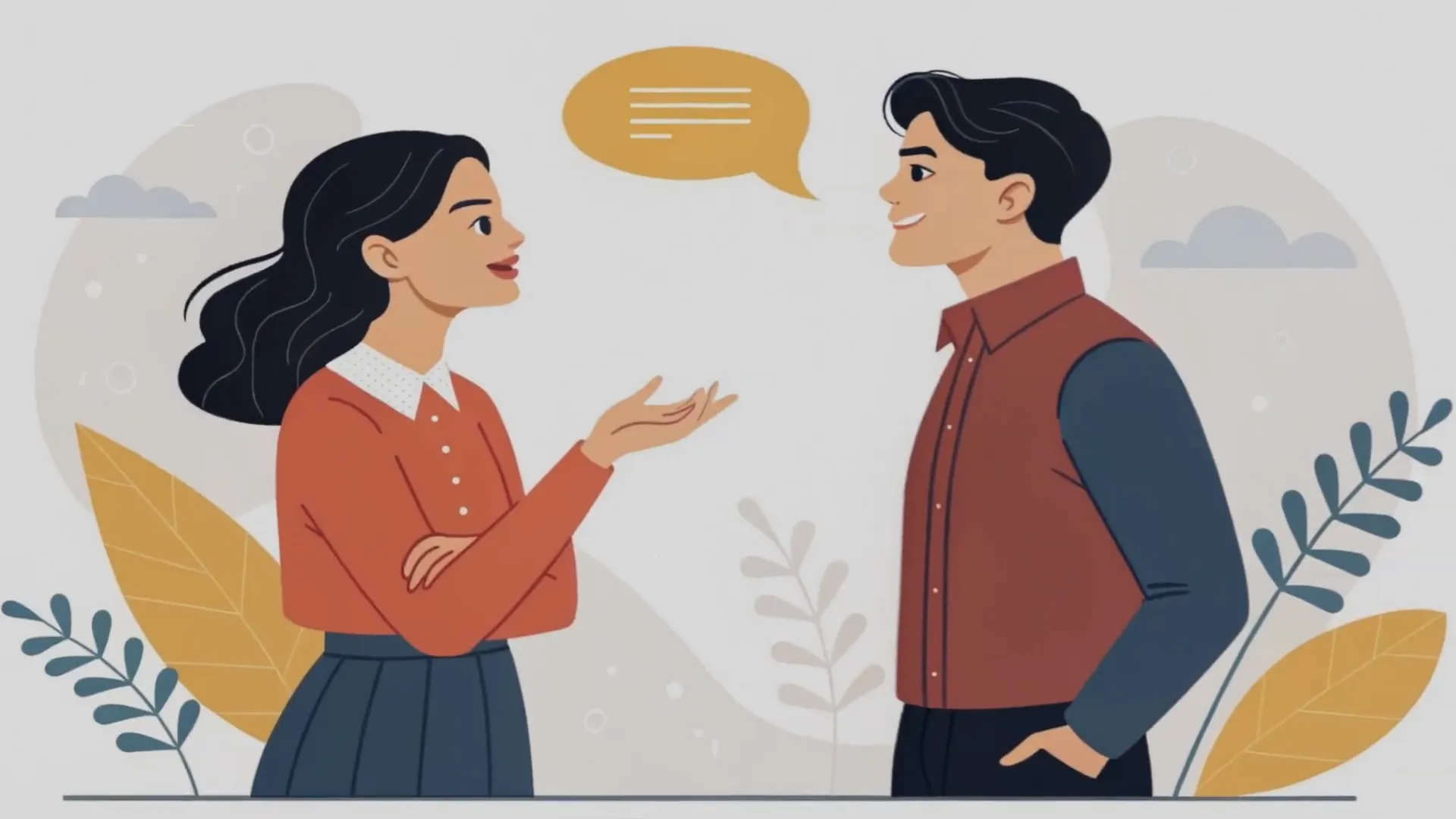 Männer respektieren Frauen, die offen über ihre Gedanken sprechen.