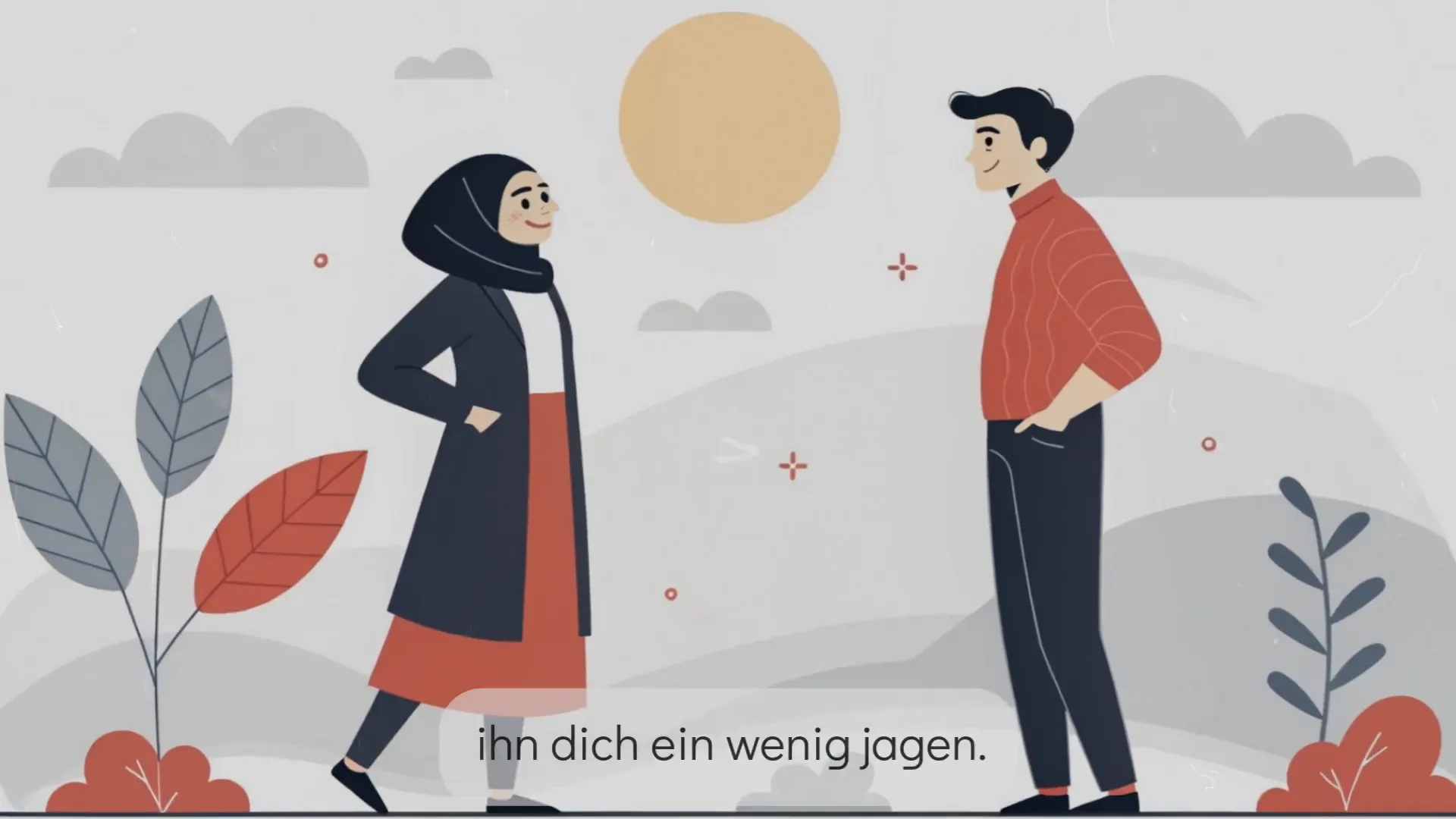 Frau wirkt geheimnisvoll und unnahbar