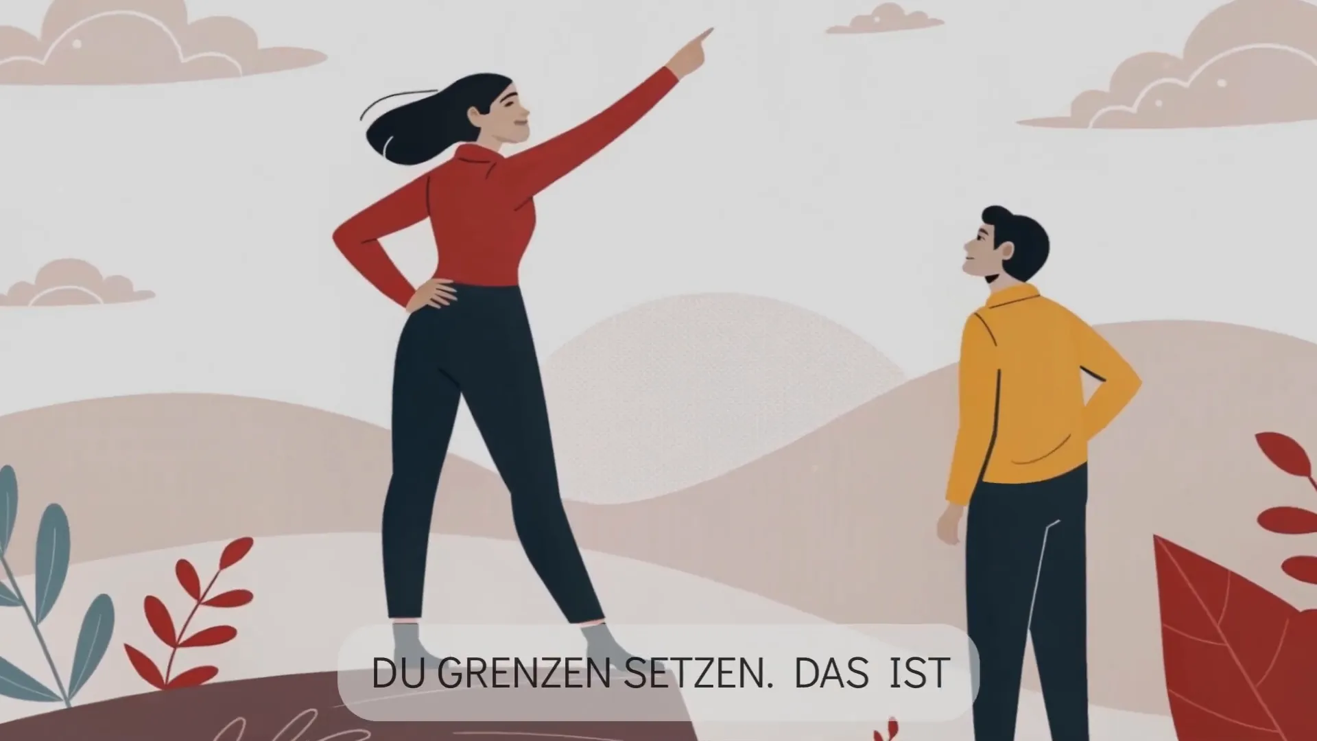 Männer bewundern Frauen, die ihre Grenzen setzen.