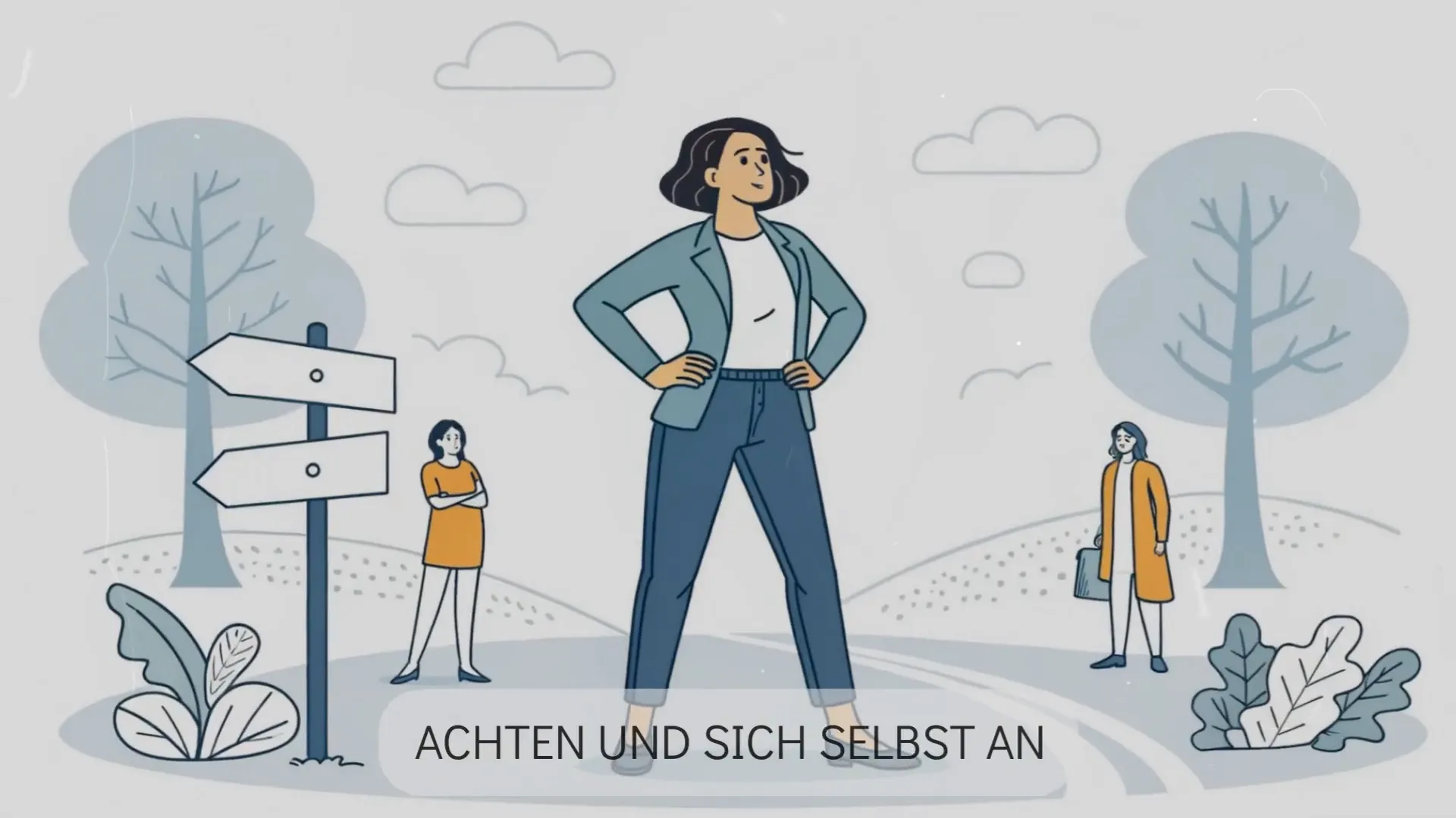 Gesundheit und Glück sollten an erster Stelle stehen.